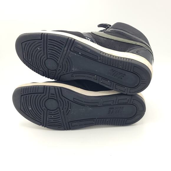 Nike Force Sky High 629746-001 Black Casual Shoes Sneakers women's Size 8.5 - Picture 5 of 9